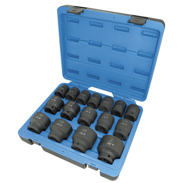 16 PC 3/4" DR S.A.E. Impact Socket Set - 6 Point