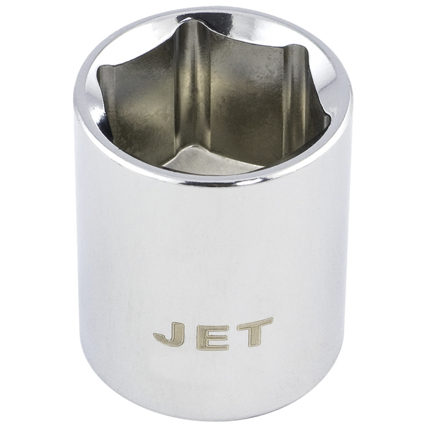 3/8" DR x 7/16" Regular Chrome Socket - 6 Point