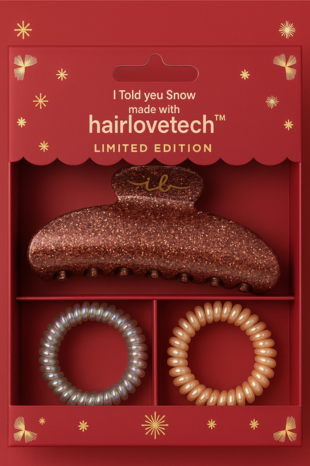 Invisibobble  Limited Edition Hair Claw and Hair Spiral Gift Set