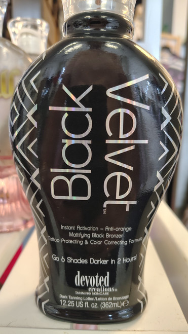 Devoted Creation Black Velvet Bronzing Tanning Lotion