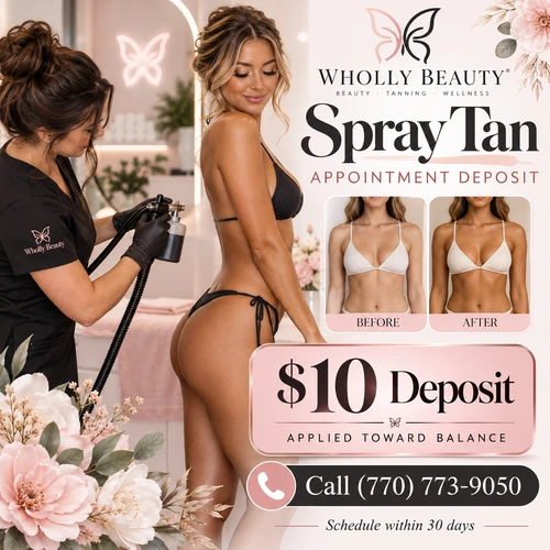 Spray Tan Appointment Deposit
