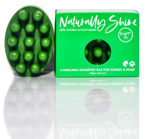 Naturally SHINE - Kawakawa Shampoo Bar for Horses & Dogs
