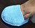Microfibre terry cloth with sponge and hand pocket