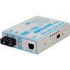 Omnitron FlexPoint 1000Mbps Gigabit Ethernet Fiber Media Converter RJ45 SC Single-Mode 34km - 1 x 1000BASE-T; 1 x 1000BASE-LX; US AC Powered; Lifetime Warranty FLEXPOINT GX SC SM 1310 25KM US
