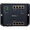 StarTech Industrial 8 Port Gigabit PoE+ Switch