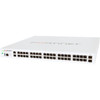 Fortinet FortiGate 140E Network Security/Firewall Appliance - 40 Port - 1000Base-X, 1000Base-T - Gigabit Ethernet - AES (256-bit), SHA-256 - 40 x RJ-45 - 2 Total Expansion Slots - 1U - Rack-mountable BN - FG-140E-BDL-900-60
