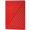 WD My Passport WDBYVG0010BRD-WESN 1 TB Portable Hard Drive - External - Red