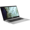Asus Chromebook C423 C423NA-GE42F 14" Chromebook - Intel Celeron N3350 Dual-core (2 Core) 1.10 GHz - 4 GB Total RAM - 32 GB Flash Memory - Silver - C423NA-GE42F