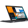 Lenovo ThinkPad X13 Yoga Gen 2 20W80031US 13.3" Touchscreen Convertible 2 in 1 Notebook - QHD - 2560 x 1600 - Intel Core i7 11th Gen i7-1165G7 Quad-core (4 Core) 2.80 GHz - 16 GB Total RAM - 512 GB SSD - Black - 20W80031US