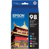 Epson Claria 98 Original Ink Cartridge - Black, Cyan, Light Cyan, Magenta, Light Magenta, Yellow - T098120-BCS