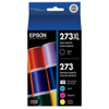 Epson Claria Premium 273XL/273 Original Ink Cartridge - Combo Pack - Photo Black, Cyan, Magenta, Yellow, Black - T273XL-BCS