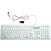Wetkeys SaniType Washable "Soft-touch Comfort" Hygienic Keyboard (USB) (White) - KBSTFC106-W