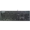 Wetkeys KBWKABS104-BK Keyboard - KBWKABS104-BK-C20