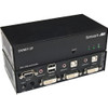 SmartAVI DVNET-2P, 2X1 DVI-D, USB2.0, Audio switch - DVN-2PS
