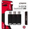 Kingston 32GB DataTraveler 20 DT20 USB 2.0 Type A Flash Drive - DT20/32GB-3P