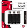 Kingston 64GB DataTraveler 20 DT20 USB 2.0 Type A Flash Drive - DT20/64GB-3P