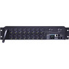 CyberPower PDU81003 100 - 120 VAC 30A Switched Metered-by-Outlet PDU - 16 Outlets, 12 ft, NEMA L5-30P, Horizontal, 2U, LCD, 3YR Warranty