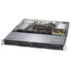 SuperMicro SuperServer 5019C-M Barebone System - 1U Rack-mountable - Socket H4 LGA-1151 - 1 x Processor Support - SYS-5019C-M