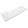 CHERRY AK-C8112 Medical Keyboard Wireless, Disinfectable, Full Sized, White - AK-C8112F-FUS-W/US