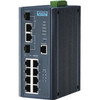 Advantech B+B SmartWorx 8G + 2G Combo Managed POE+ switch - EKI-7710G-2CP-AE