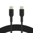 Belkin Braided USBC to USBA Cable 1m White. - CAB002BT1MWH