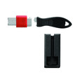 Kensington USB Port Lock with Square Cable Guard - for Security - Metal - K67915WW