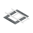 Middle Atlantic MRK/WRK LADDER ADAPT Top - MW-LA