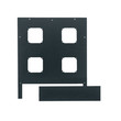 Middle Atlantic 4-1/2FAN(4)Top MRK/WRK(BL - MW-4FT