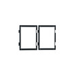 Middle Atlantic ROUGH-IN TEMPLATE for 26D - MRK-TEMP-26