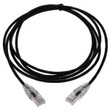 Micropac 1ft Cat6 UTP Slim Ethernet Nw Bootd Cbl - C6S-1-WHTB