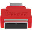 Panduit Smartkeeper Usb Type C Blockout Device - Jack Module Blockout - Red - SKUSBC