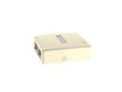 Panduit Mini-Com - Surface Mount Box - Arctic White - 2 Ports - CBXQ2AW-A