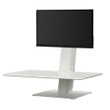 Humanscale Quickstand - 1 MTR/HVY STAND Base (White) - QSWH24FVN