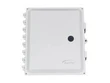 Acceltex 14x12x6 Polycarbonate Enclosure With Solid Door, Latch Lock & No Holes - ATS-14126P-S-L-NH-UBPTB
