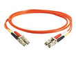 37956 LC-LC 62.5/125 OM1 multimode duplex fibre patch cable, orange
