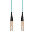AddOn 95m Sc To Sc Aqua Om4 Simplex Ofnr (riser-rated) Fiber Patch Cable - ADD-SC-SC-95MS5OM4