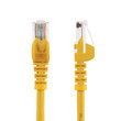 StarTech Cat5E Patch Cable with Snagless Rj45 Connectors - 15 Ft, Yellow - 45PATCH15YL