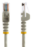 StarTech Cat5E Patch Cable with Snagless Rj45 Connectors - 6 Ft, Gray - 45PATCH6GR
