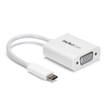 StarTech USB-C to VGA Adapter - White - CDP2VGAW