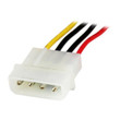 StarTech 12In Lp4 Power Extension Cable - M/F - LP4POWEXT12