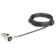 StarTech Laptop Cable Lock - 4-Digit Combination Lock for Wedge-Type Slot - LTLOCKNBL