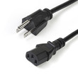 StarTech 10 Ft. Computer Power Cord - 10-Pack - PXT1011010PK