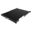 StarTech 22In Black Deep Sliding Server Rack Cabinet Shelf - SLIDESHELFD