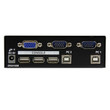 StarTech 2 Port Professional USB KVM Switch Kit with Cables - SV231USB