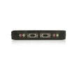 StarTech 4 Port Black USB KVM Switch Kit with Cables and Audio - SV411KUSB