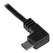 StarTech Micro-USB Charge-And-Sync Cable M/M - Left-Angle Micro-USB - 30/24 AWG - 1 M (3 Ft.) - USBAUB1MLA