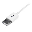 StarTech 1M White USB 2.0 Extension Cable a to A - M/F - USBEXTPAA1MW