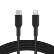 Belkin Braided C-A 1M, BLK - PMBK2002BT1M