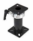Havis Pole only, Telescoping Havis Device Havis Mounting base, Heavy duty Mount, 5.5 High, With short handle - C-HDM-201