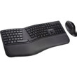 Kensington Pro Fit Ergo Wireless Keyboard and Mouse-Black - K75406US